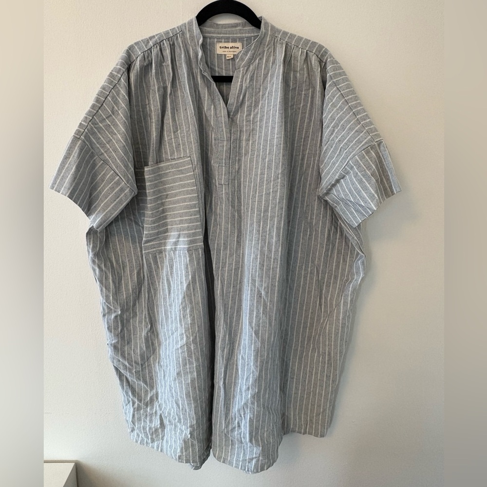 Tribe Alive Oversized Shift Dress M/L